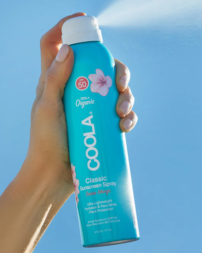 Clear Sunscreen Spray Guava Mango - COOLA