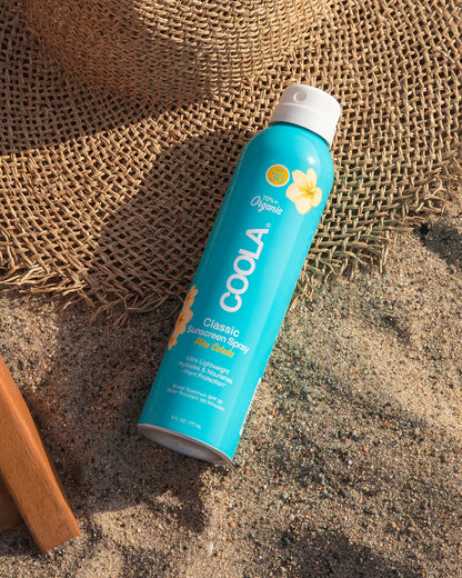 Clear Sunscreen Spray Piña Colada - COOLA