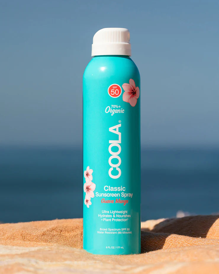 Clear Sunscreen Spray Guava Mango - COOLA