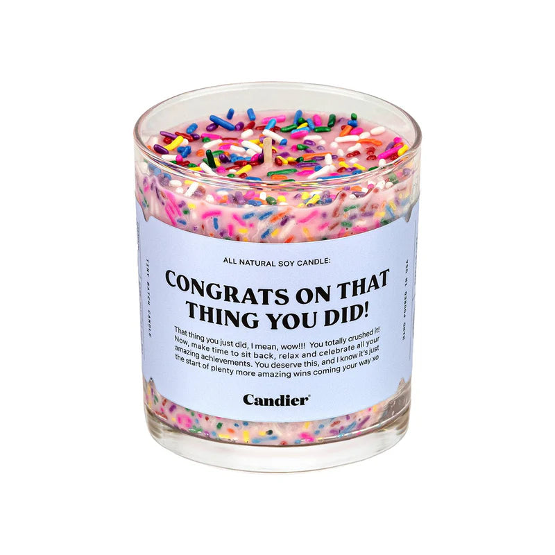 Congrats On That Thing Candle - Candier