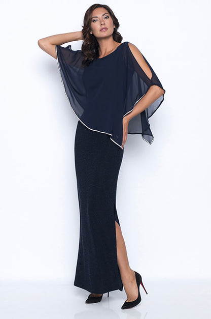 Sparkle Maxi Dress Midnight - Frank Lyman