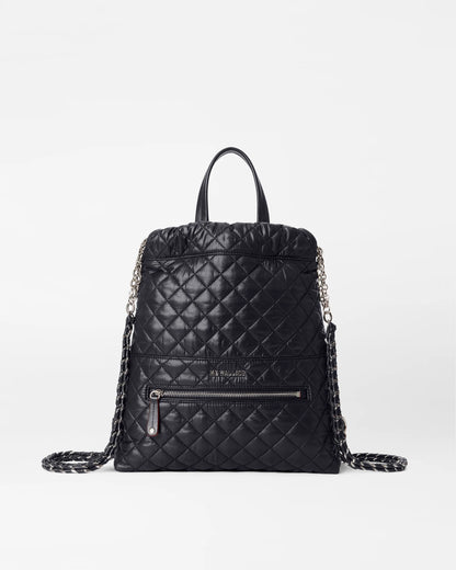 Crosby Audrey Backpack Black - MZ Wallace
