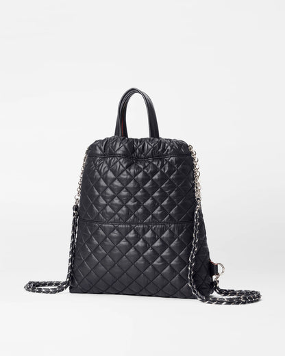 Crosby Audrey Backpack Black - MZ Wallace