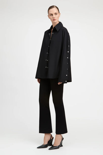 Isaac Essential Trouser Black - Derek Lam
