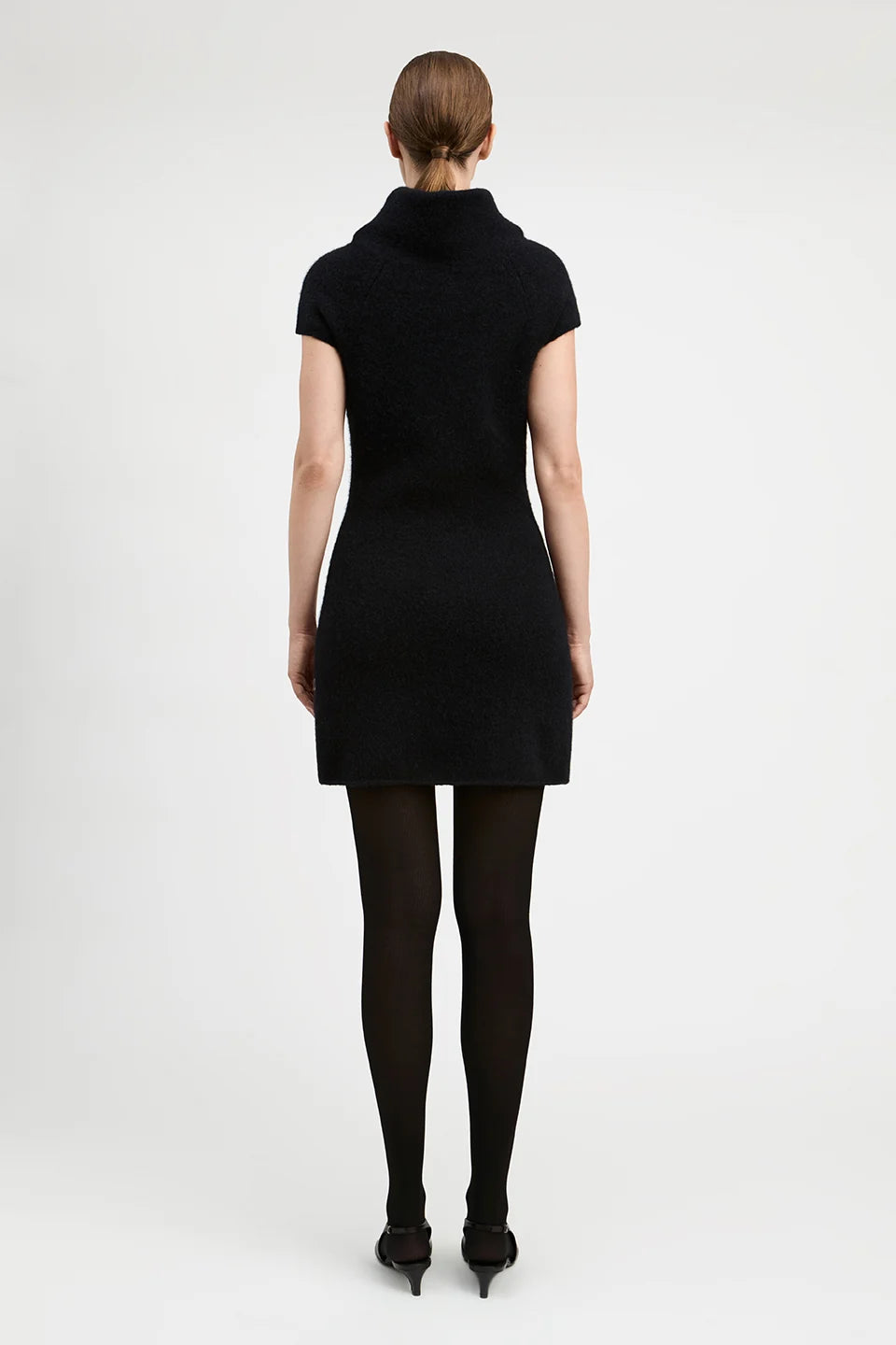 Naomi Sweater Dress Black - Derek Lam