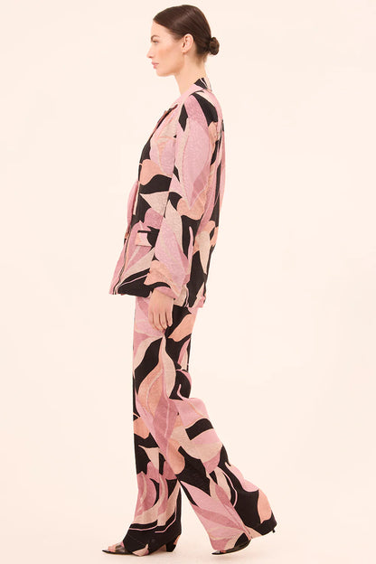 Cher Pant Moody Abstract Flora Jacquard - MISA