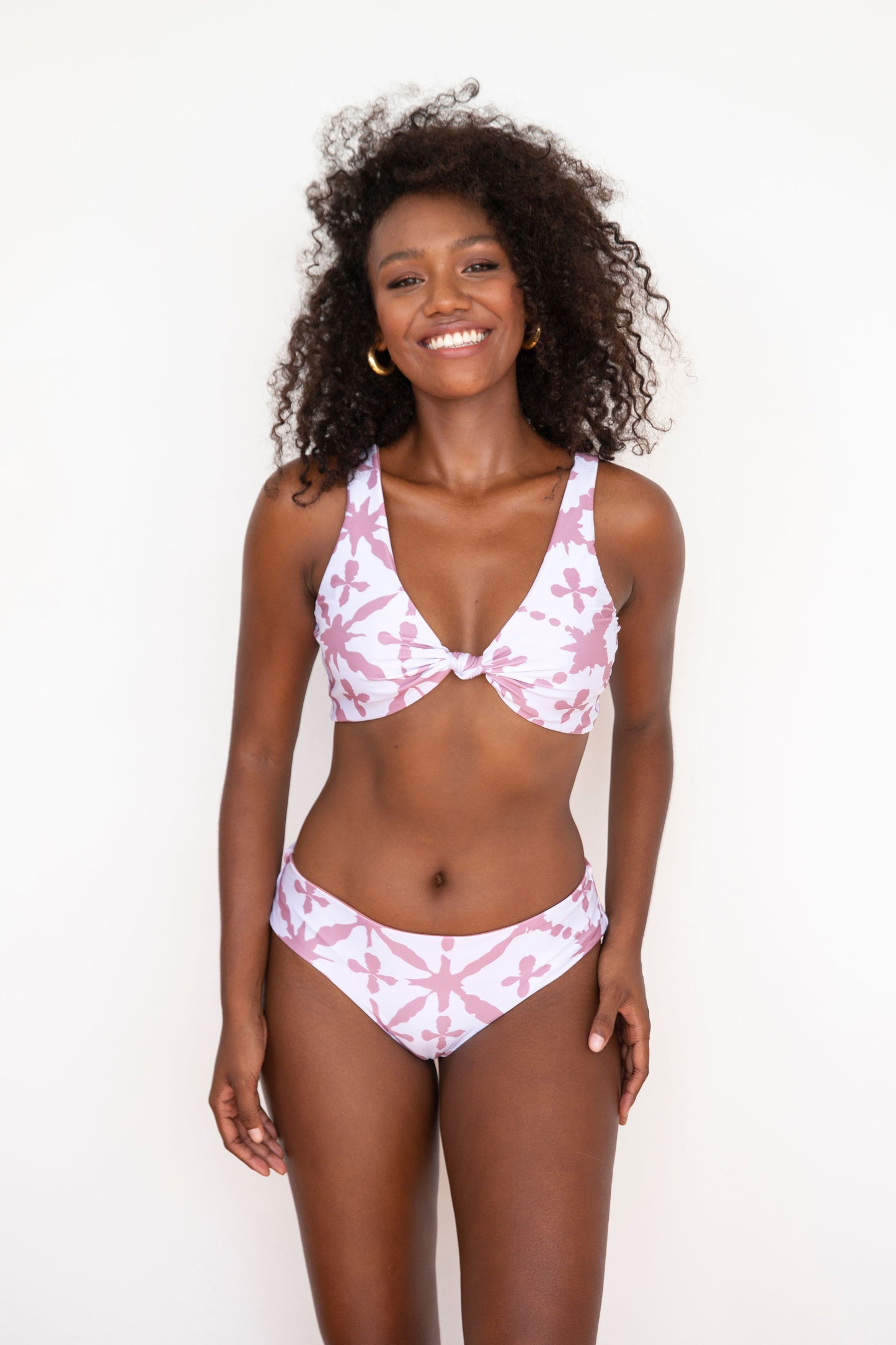 Seaside Julia Classic Bikini Bottom Pink - Phie Collective