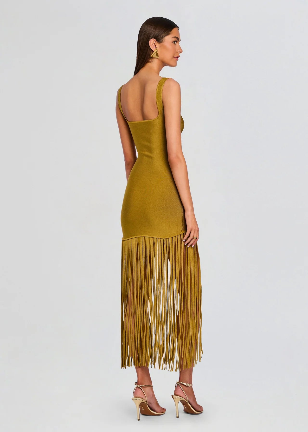 Saddler Dress Ochre - Retrofête