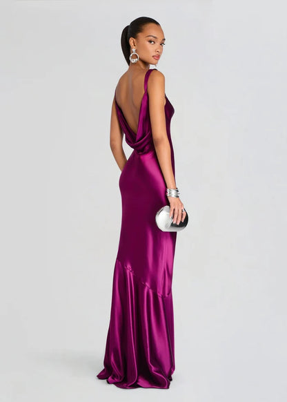Vinicia Dress Groseille - Retrofête