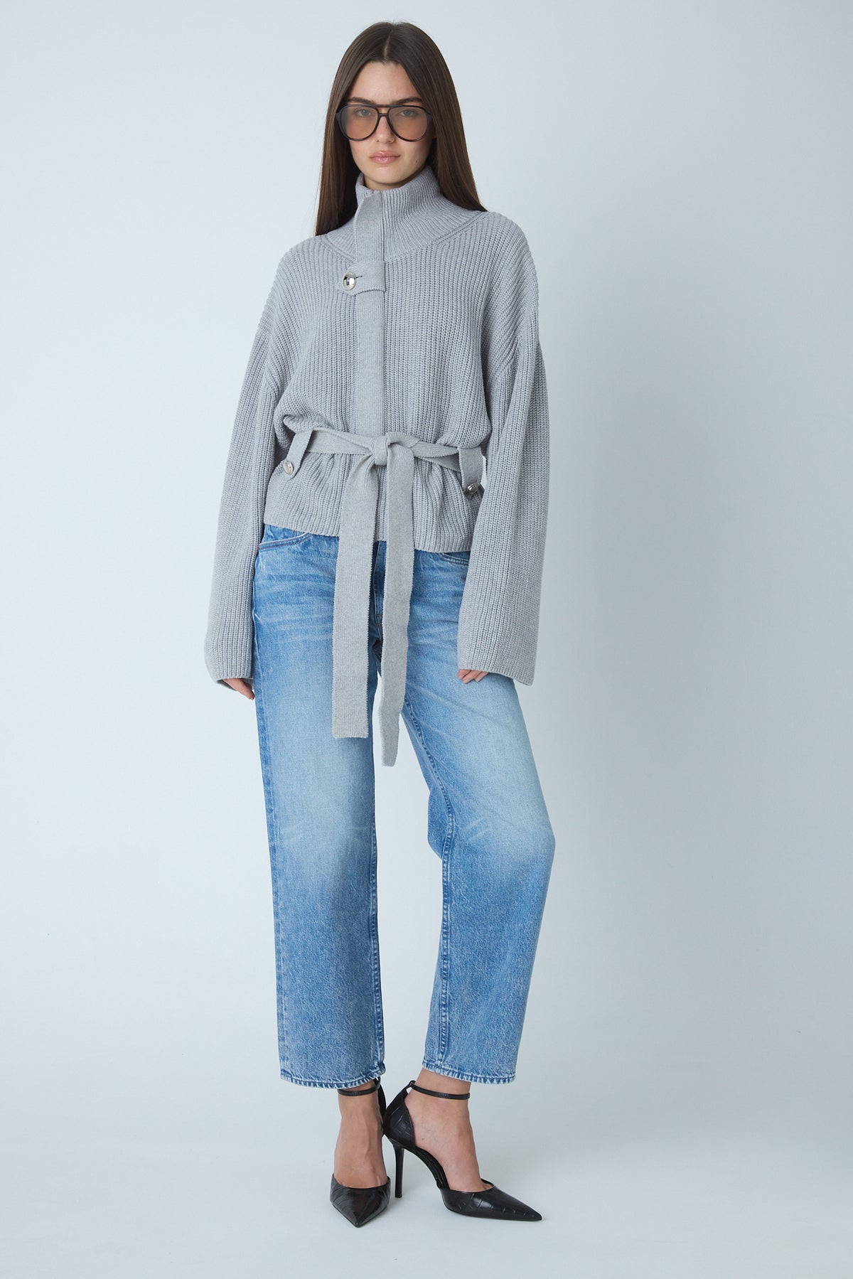 Carrington Sweater Heather Grey - JS71