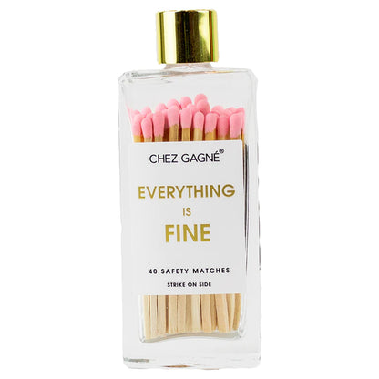 Everything Is Fine Matches Pink - Chez Gagne