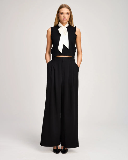 Chiara Top Black/Gardenia - Cinq à Sept