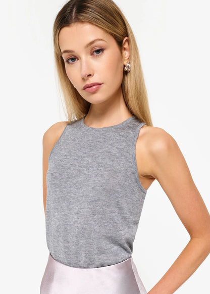 Milo Knit Top Alloy - Cami NYC