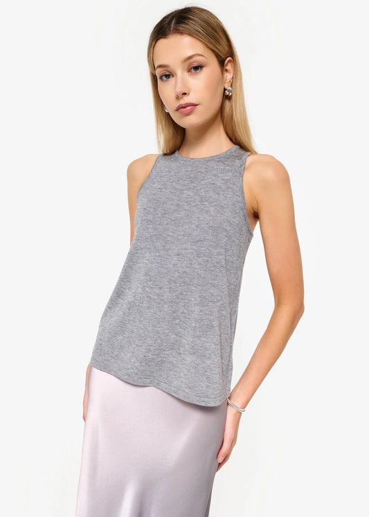 Milo Knit Top Alloy - CAMI NYC