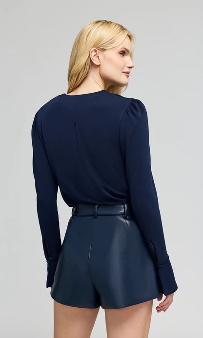 Elio Matte Jersey Bodysuit Peacock - Generation Love