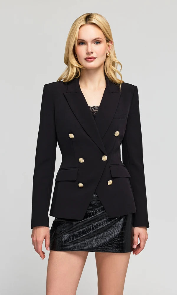 Montena Crepe Blazer Black - Generation Love