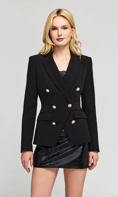 Montena Crepe Blazer Black - Generation Love