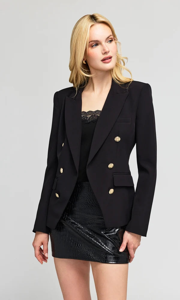 Montena Crepe Blazer Black - Generation Love