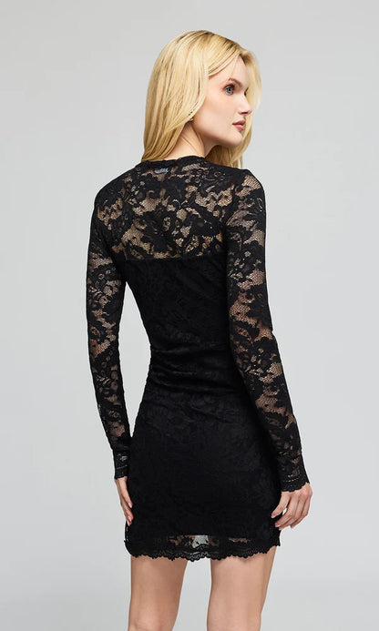 Vanessa Lace Dress Black - Generation Love