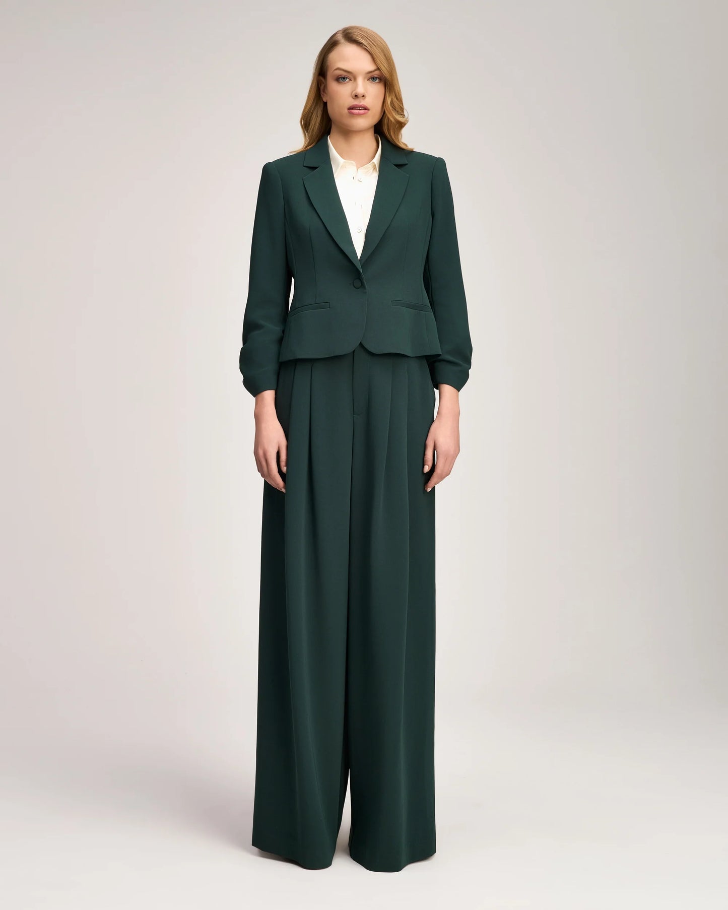 Le Petit Khloe Blazer Deep Malachite - Cinq à Sept