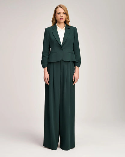Le Petit Khloe Blazer Deep Malachite - Cinq à Sept