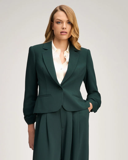Le Petit Khloe Blazer Deep Malachite - Cinq à Sept