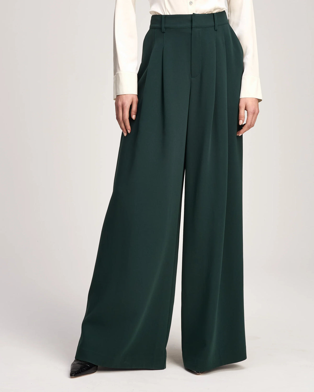 Marne Pant Deep Malachite - Cinq à Sept