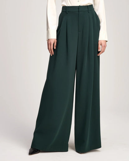 Marne Pant Deep Malachite - Cinq à Sept