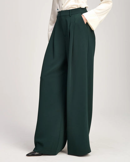 Marne Pant Deep Malachite - Cinq à Sept