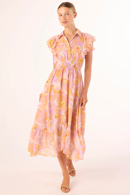Florencia Dress Watercolor Flora - MISA