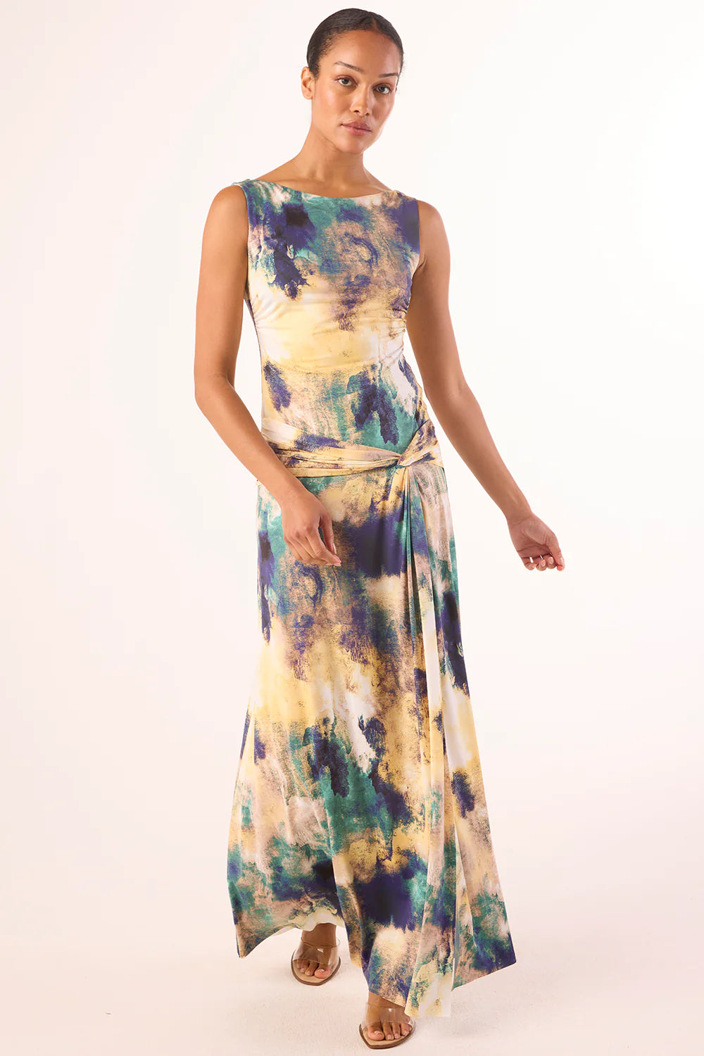 Safira Dress Abstract Expression - MISA