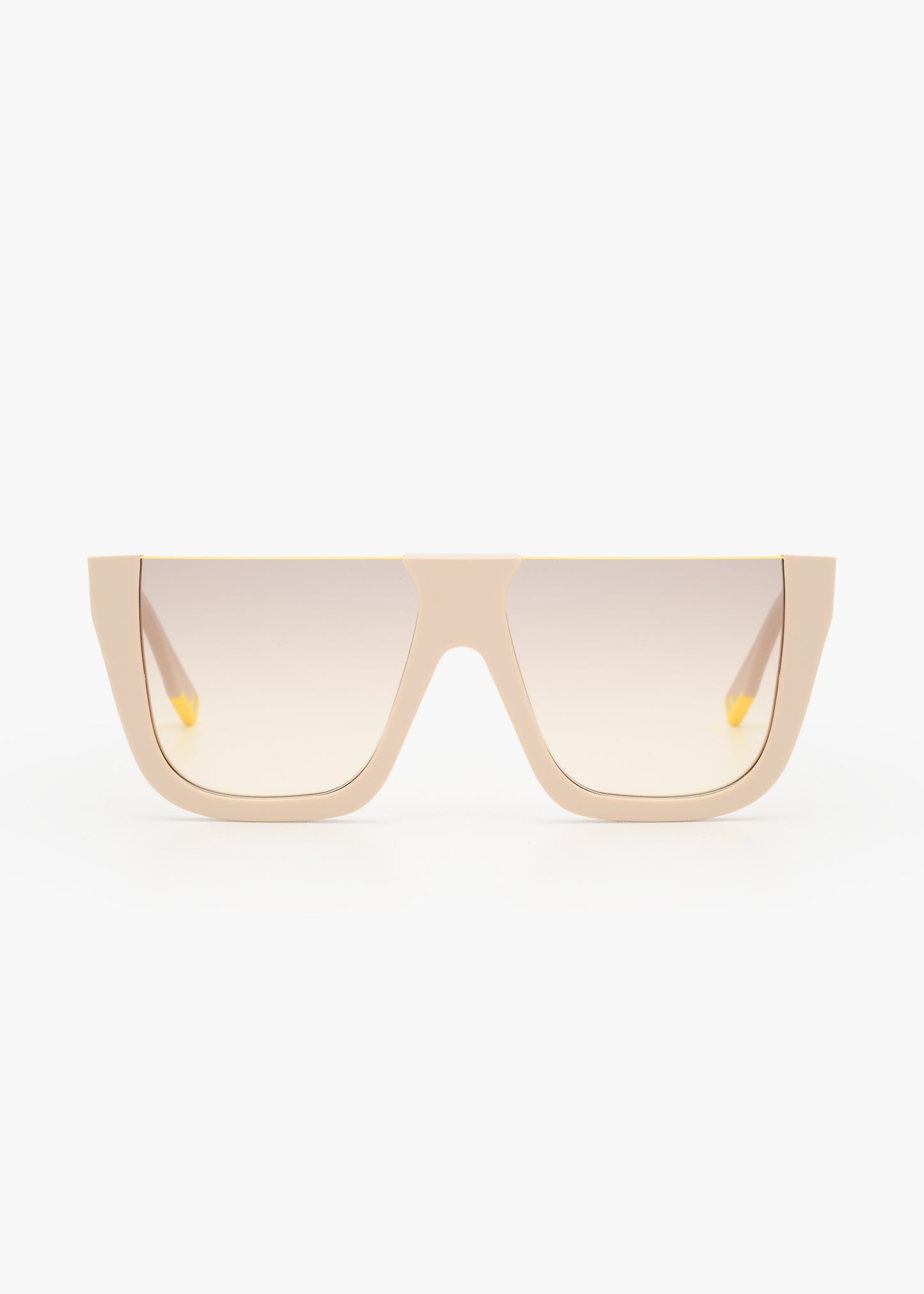 Fendi Way Shine Beige Gradient Brown Sunglasses - FENDI