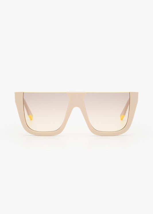 Fendi Way Shine Beige Gradient Brown Sunglasses - FENDI