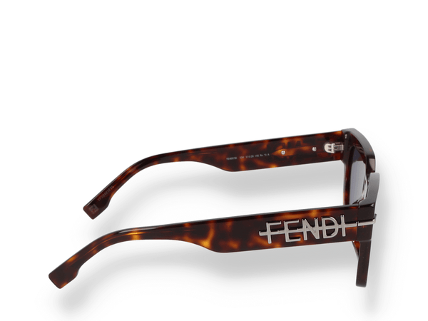 Fendigraphy Sunglasses Blonde Havana/Blue - Fendi