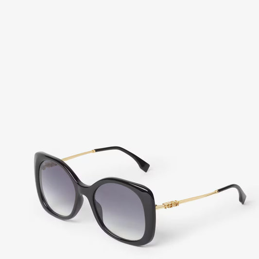 Fendigraphy Sunglasses Black - FENDI
