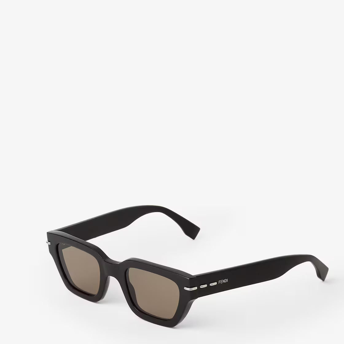 Selleria Acetate Sunglasses Black - FENDI