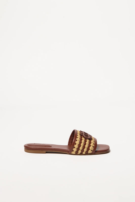 Delphi Rope Woven Flat Sandal Sequoia Multi - Simkhai