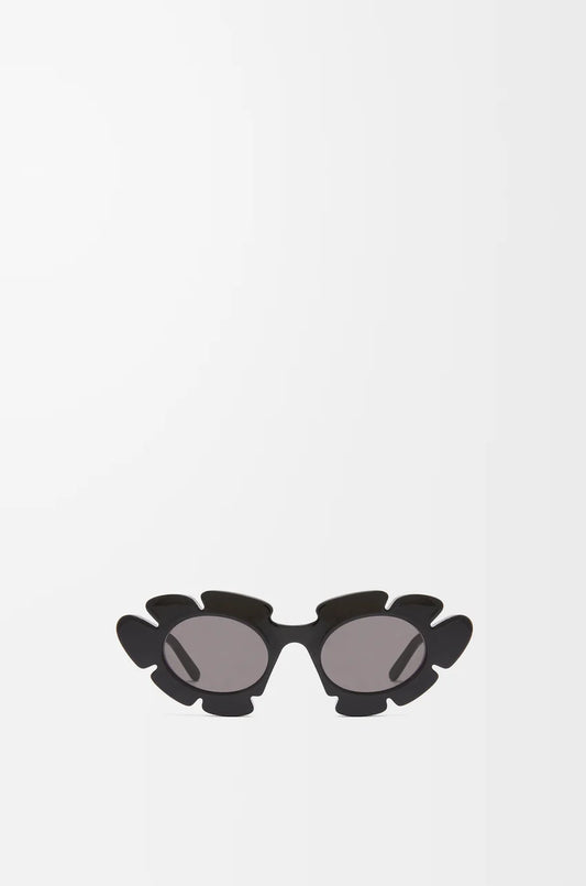 Flower Sunglasses Black - Loewe