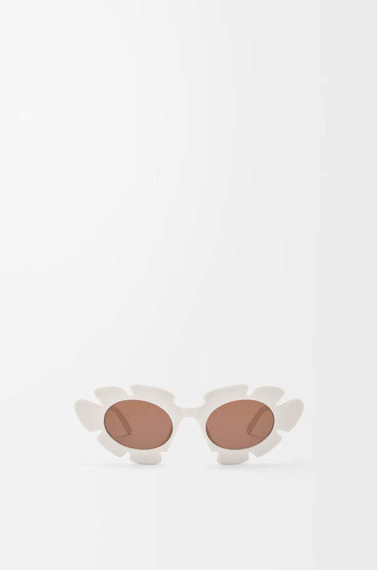 Flower Sunglasses Ivory - Loewe