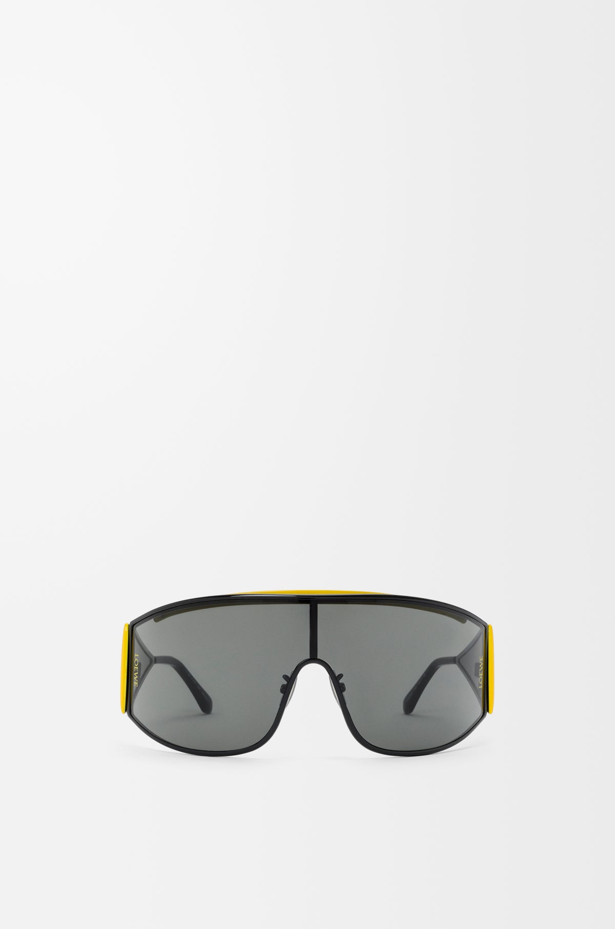 Speed Shield Sunglasses Black/Yellow - Loewe