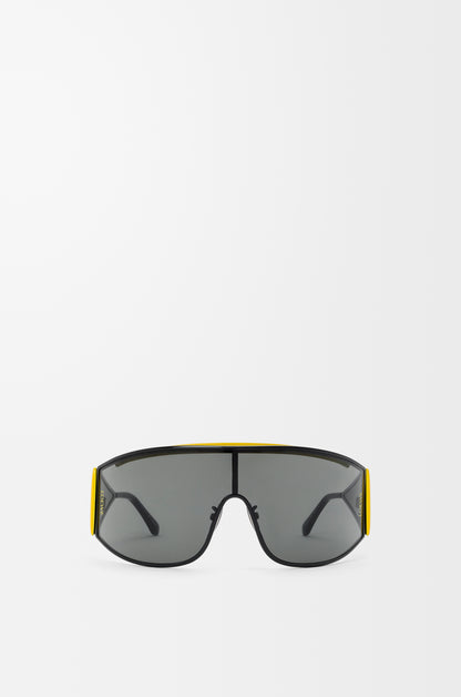 Speed Shield Sunglasses Black/Yellow - Loewe