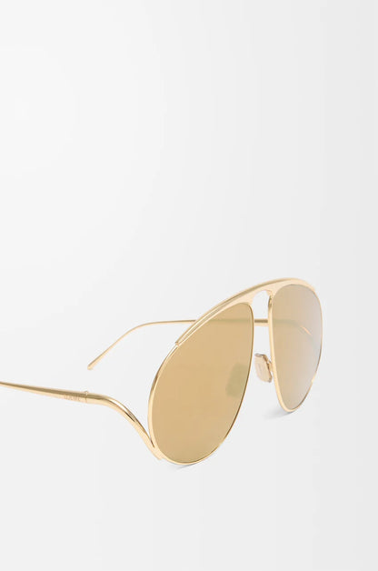 Hillock Sunglasses Gold - Loewe