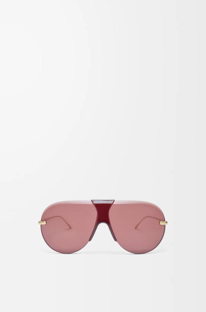 Safari Sunglasses Burgundy - Loewe