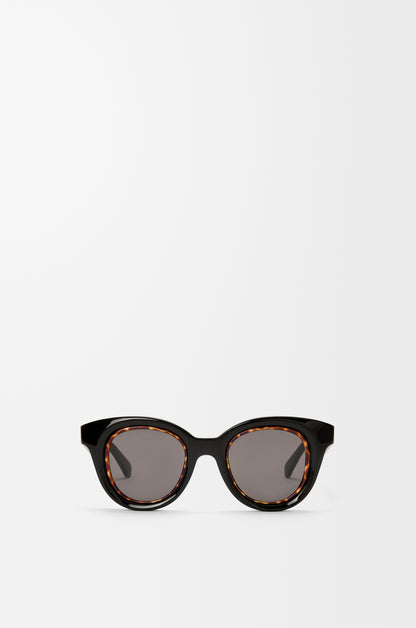 Mini Anagram Butterfly Sunglasses Black - Loewe