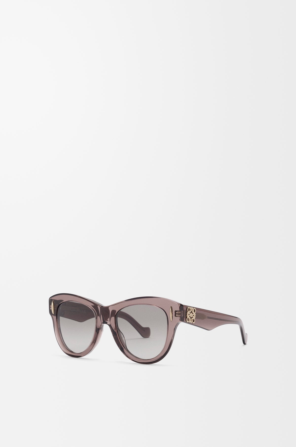 Vintage Screen Sunglasses Transparent Brown - Loewe