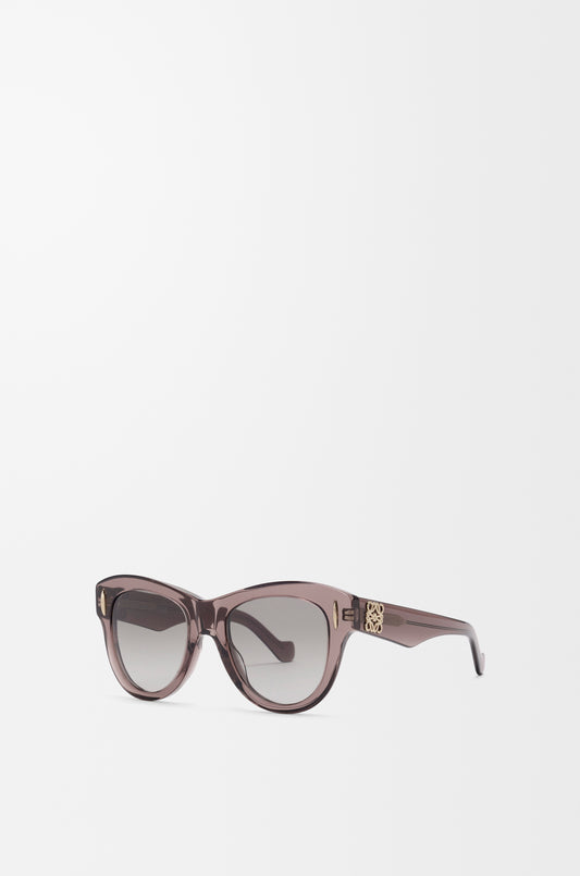Vintage Screen Sunglasses Transparent Brown - Loewe