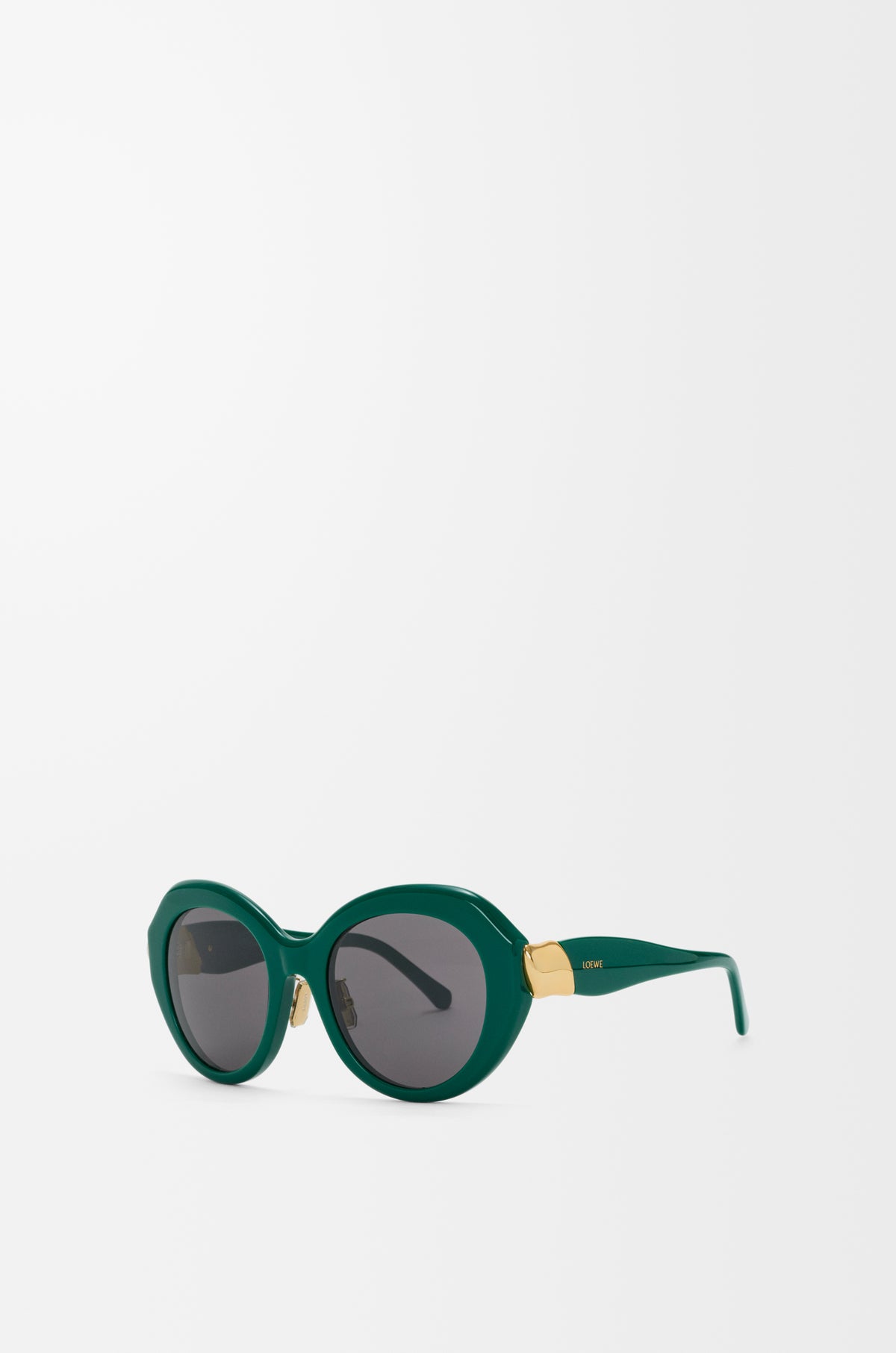 Coil Butterfly Sunglasses Emerald Green - Loewe