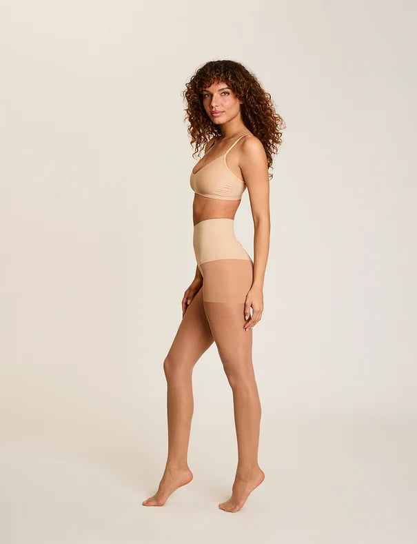 The Essential Sheer Control Tights Medium Nude - Commando