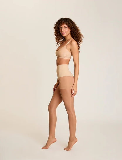 The Essential Sheer Control Tights Medium Nude - Commando