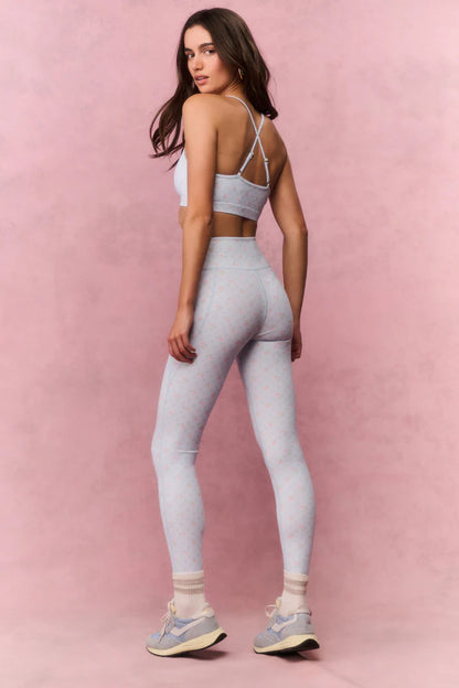 Sweetheart Highland Legging Chapparal Blue - LoveShackFancy
